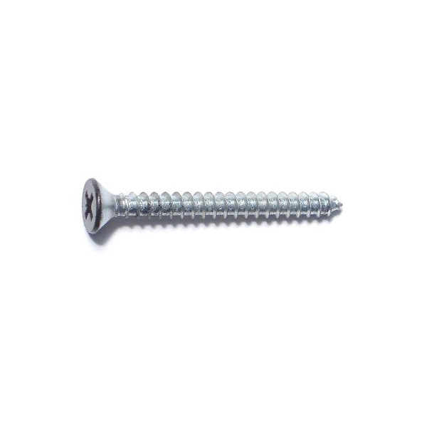 Midwest Fastener Wood Screw, #9, 1-3/4 in, Black Steel Flat Head Phillips Drive, 15 PK 79354 - main